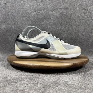 Nike Hyperfuse Lunarlon 483326-100 Women’s Size 8.5 W White Mesh Golf Shoes Used
